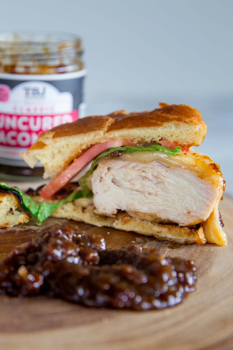 TBJ Gourmet Bacon Jam Variety Pack - Classic Bacon Jam, Sweet Chili Bacon Jam, Black Peppercorn Bacon Jam - Original Recipe Bacon Spread - Uses Real Bacon - No Preservatives, 9 oz - Pack of 3