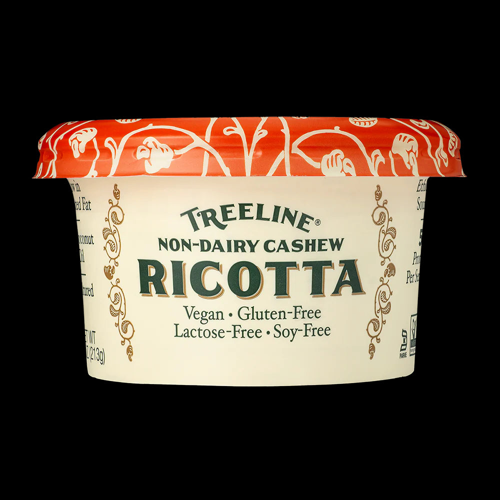 Treeline Non-Dairy Vegan Cashew Ricotta Cheese - Pack of 2