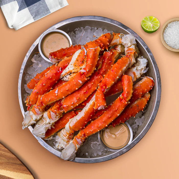 Barents Sea Red King Crab Legs & Claw, 20 lb