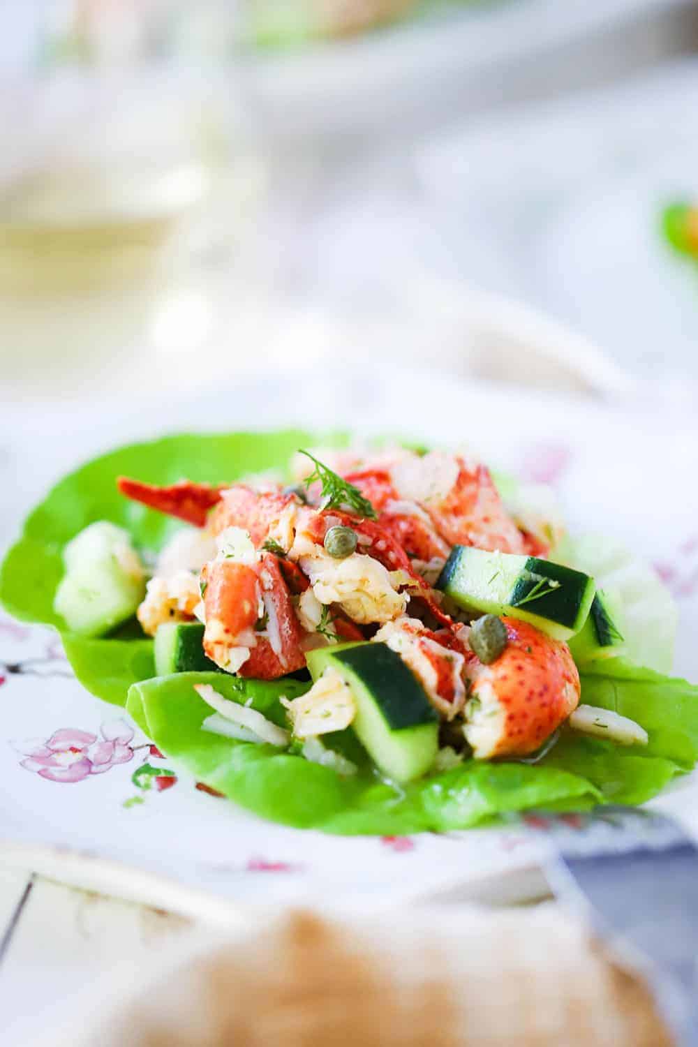Fresh Seafood Salad with Lobster - 1 lb