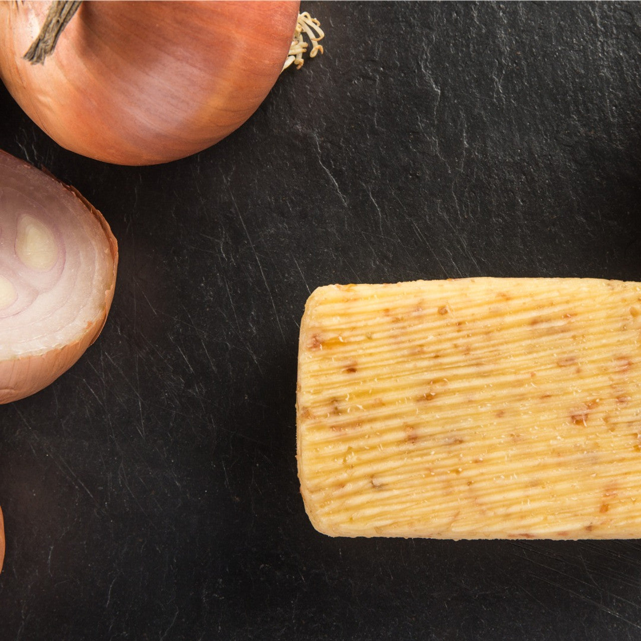 Churned Roscoff Onion Butter by Bordier - 4.4 oz | Hand-made, Grass Fed | Imported from France