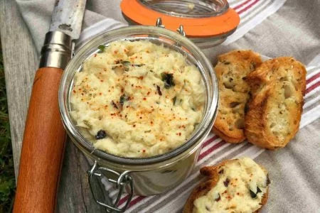 Churned Perigord Black Truffle Butter by Bordier - 4.4 oz | Hand-made, Grass Fed | Imported from France