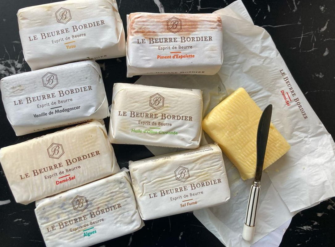 Churned Yuzu Butter by Bordier - 4.4 oz | Hand-made, Grass Fed | Imported from France