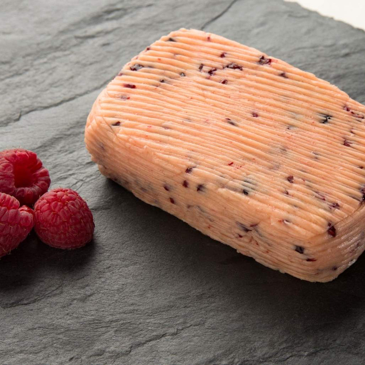 Churned Seasonal Raspberry Butter by Bordier - 4.4 oz | Hand-made, Grass Fed | Imported from France