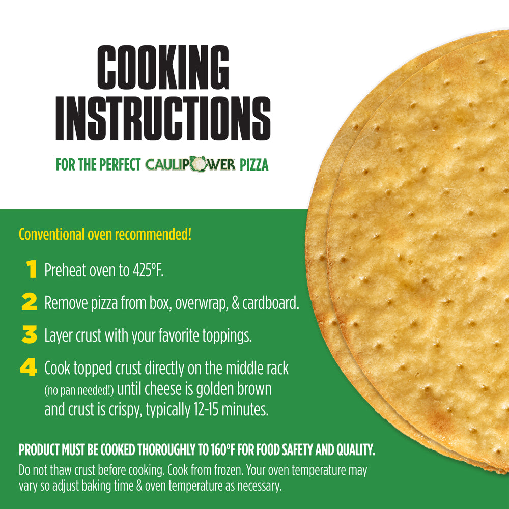 Caulipower Gluten Free Cauliflower Pizza Crust -11 oz - 8/Case