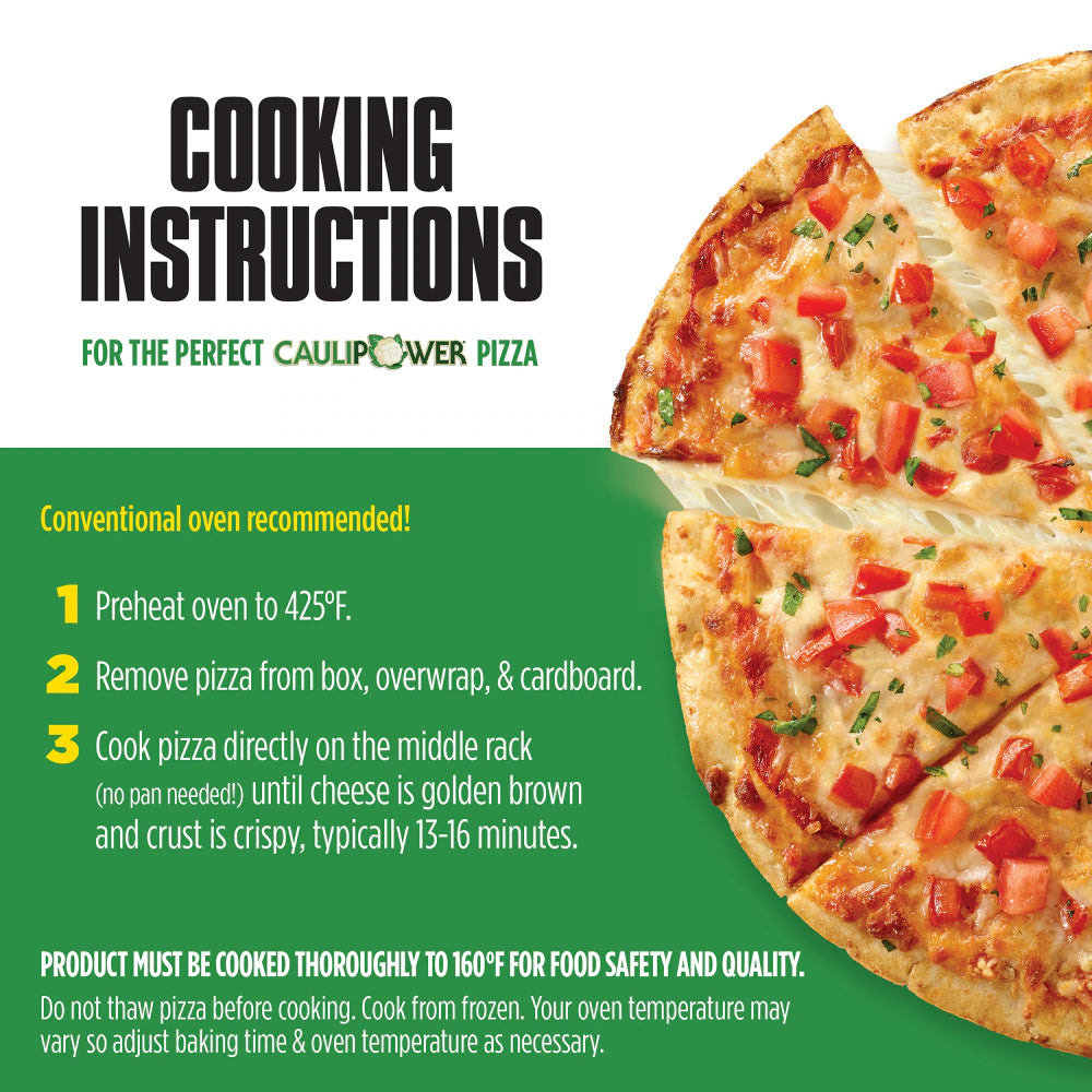Caulipower Gluten Free Margherita Cauliflower Pizza Crust -11 oz - 8/Case