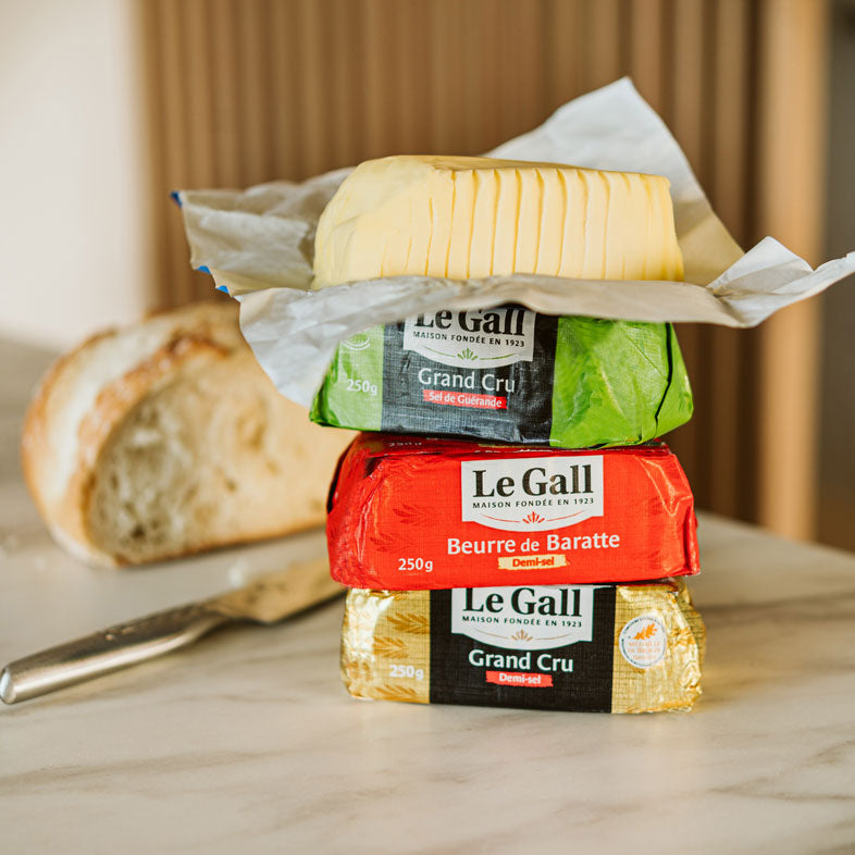 Le Gall French Butter Slightly Salted, made from Matured Cream - 1.1 lb