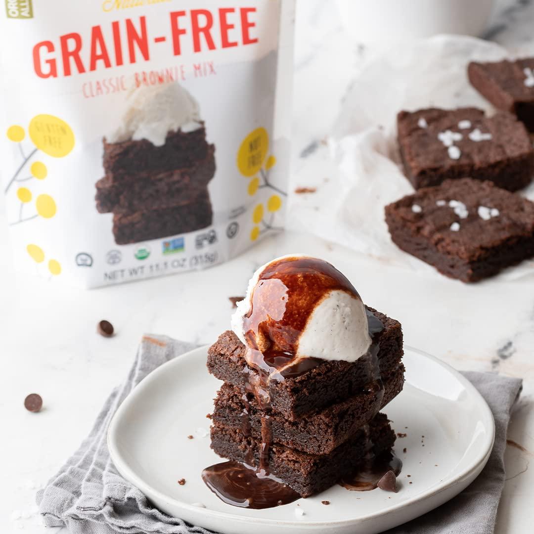 Otto's Naturals Classic Brownie Mix - Organic, Gluten-Free, Nut Free, Non-GMO Verified