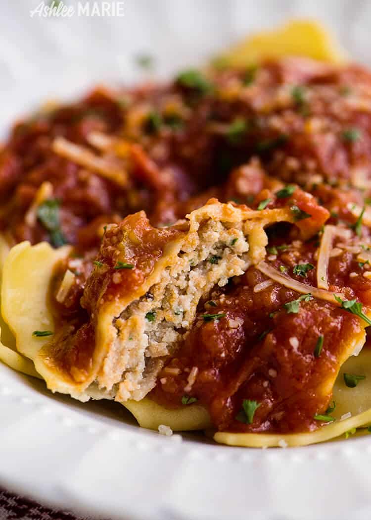 Gourmet Handmade Ravioli Variety Collection, Non-GMO - Pack of 6