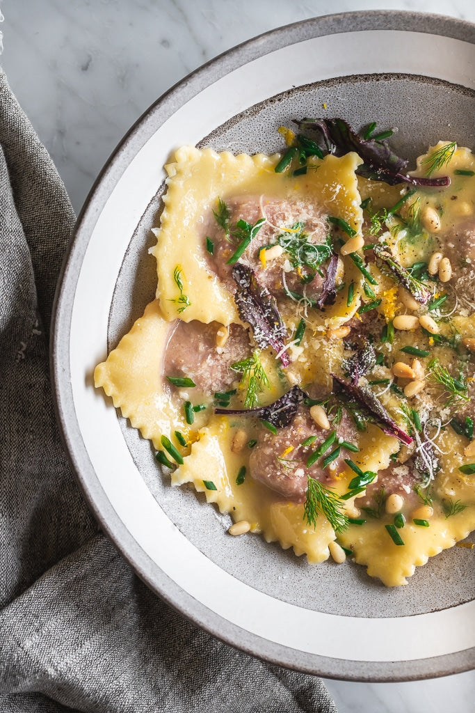 Gourmet Handmade Ravioli Variety Collection, Non-GMO - Pack of 6