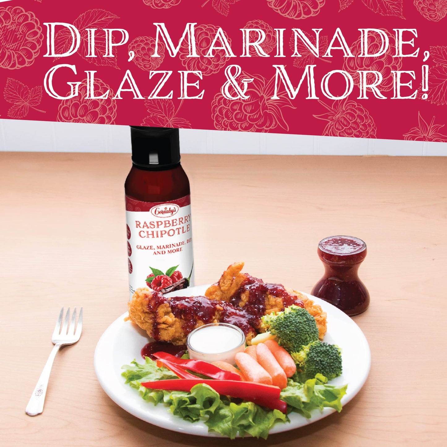 Cornaby’s Savory Sauce Variety - Pack of 3 | All Natural, Gluten Free, Vegan