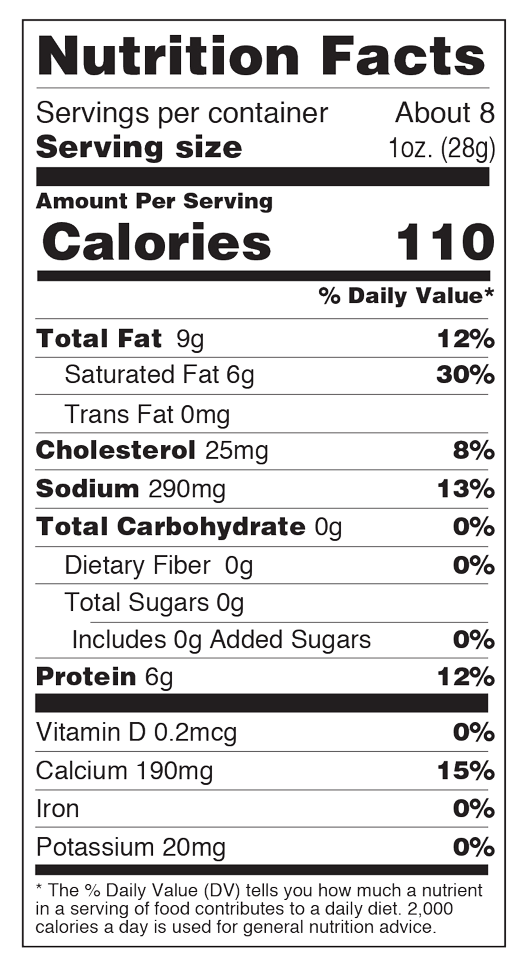 Yancey's Fancy Fresh Killer Dill Cheddar Cheese, 7.6 oz