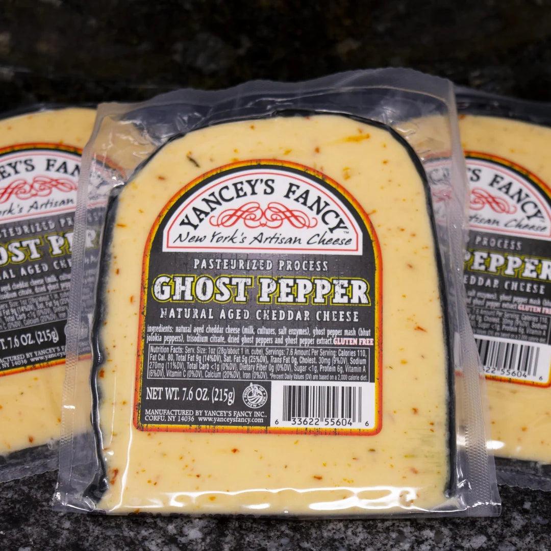 Yancey's Fancy Ghost Pepper Cheddar Cheese, 7.6 oz