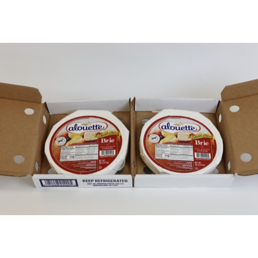Alouette Brie Soft Ripened Cheese, 2 lb - 2/Case