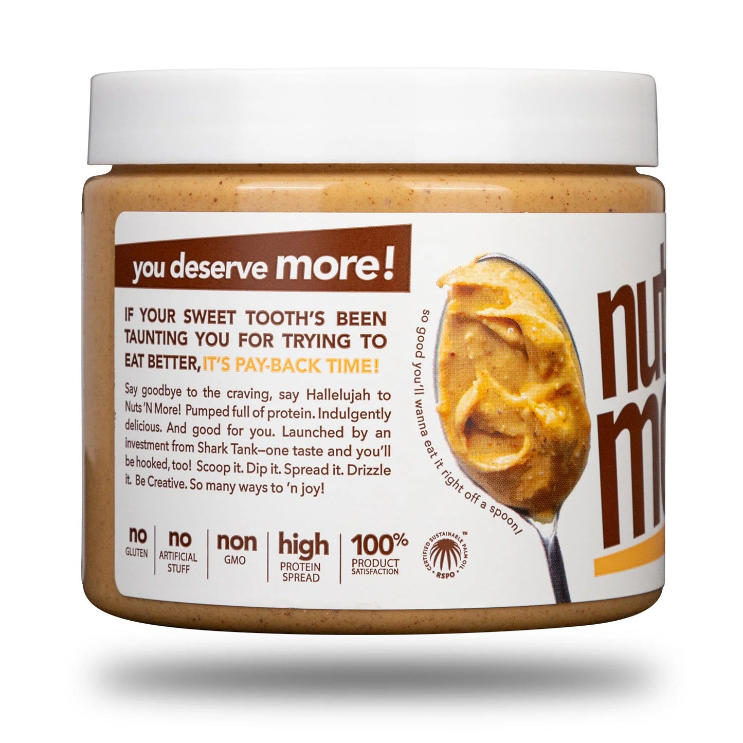 Nuts ‘N More Toffee Crunch Peanut Butter Spread - Added Protein All Natural Snack, Low Carb, Low Sugar, High Protein, Gluten Free - Pack of 2
