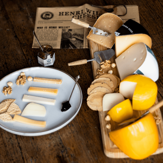 Henri Willig Luxurious Cheese Variety - includes 5