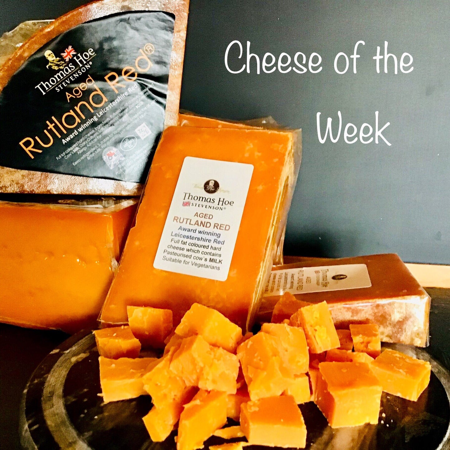 Thomas Hoe Aged Red Leicester Clothbound Cheese, 1 lb