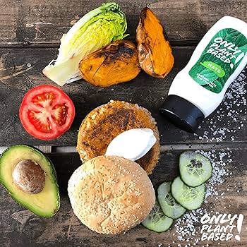 Only Plant Based Vegan Original Mayonnaise, 11 oz Squeeze Bottles - Pack of 6