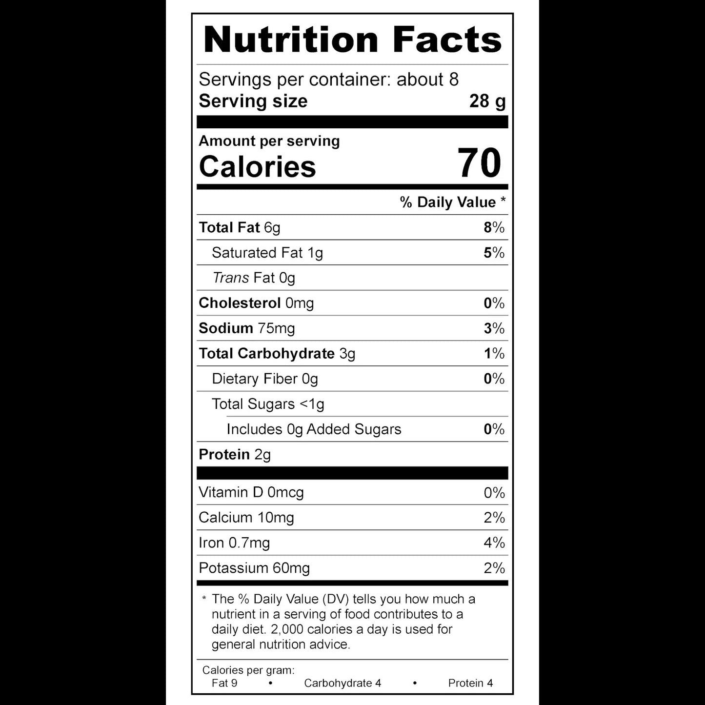 Treeline Vegan Non-Dairy Cashew Sour Cream, 7.5 oz - Pack of 8
