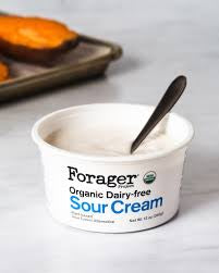 Forager Dairy Free Organic Plant-Based Sour Cream, 12 oz - Pack of 2