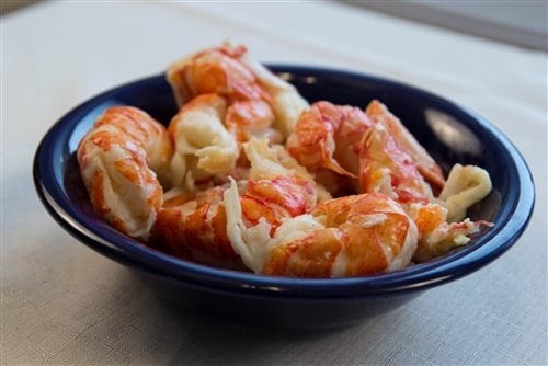 Fresh Maine Lobster Tail Meat Only - 3 lb