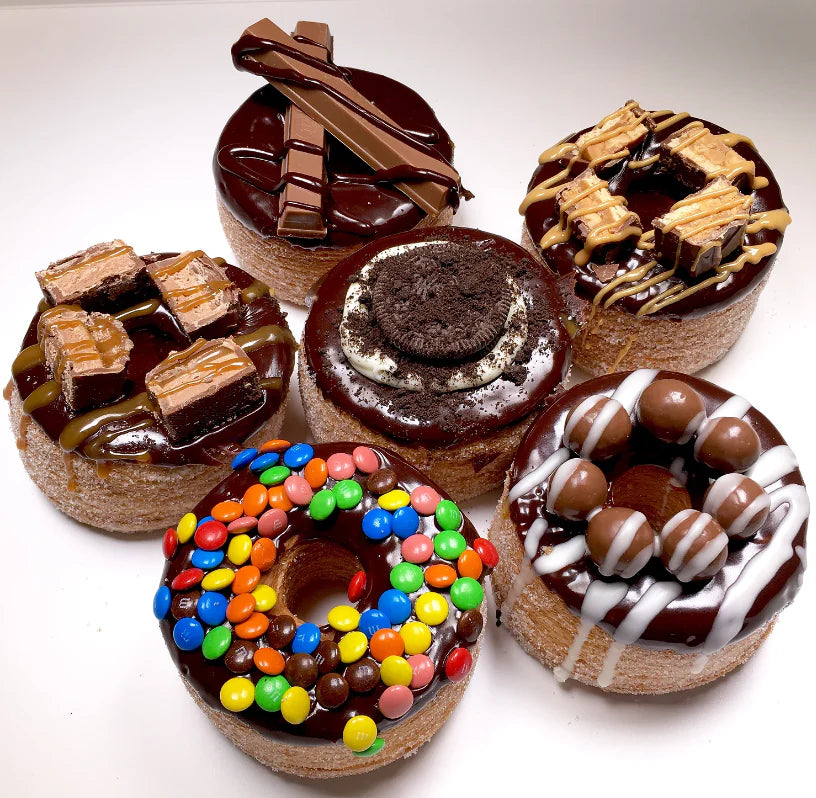 Gourmet Cronut Gift Box, Mixed Flavors - includes 6