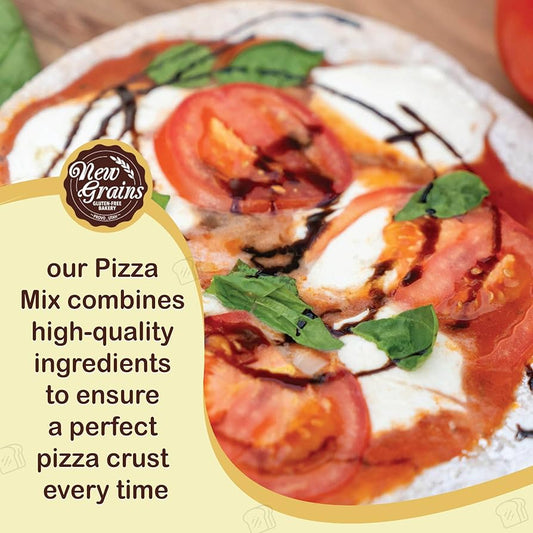 New Grains Gluten Free Pizza Crusts - 2 Packs of 3 Count Each