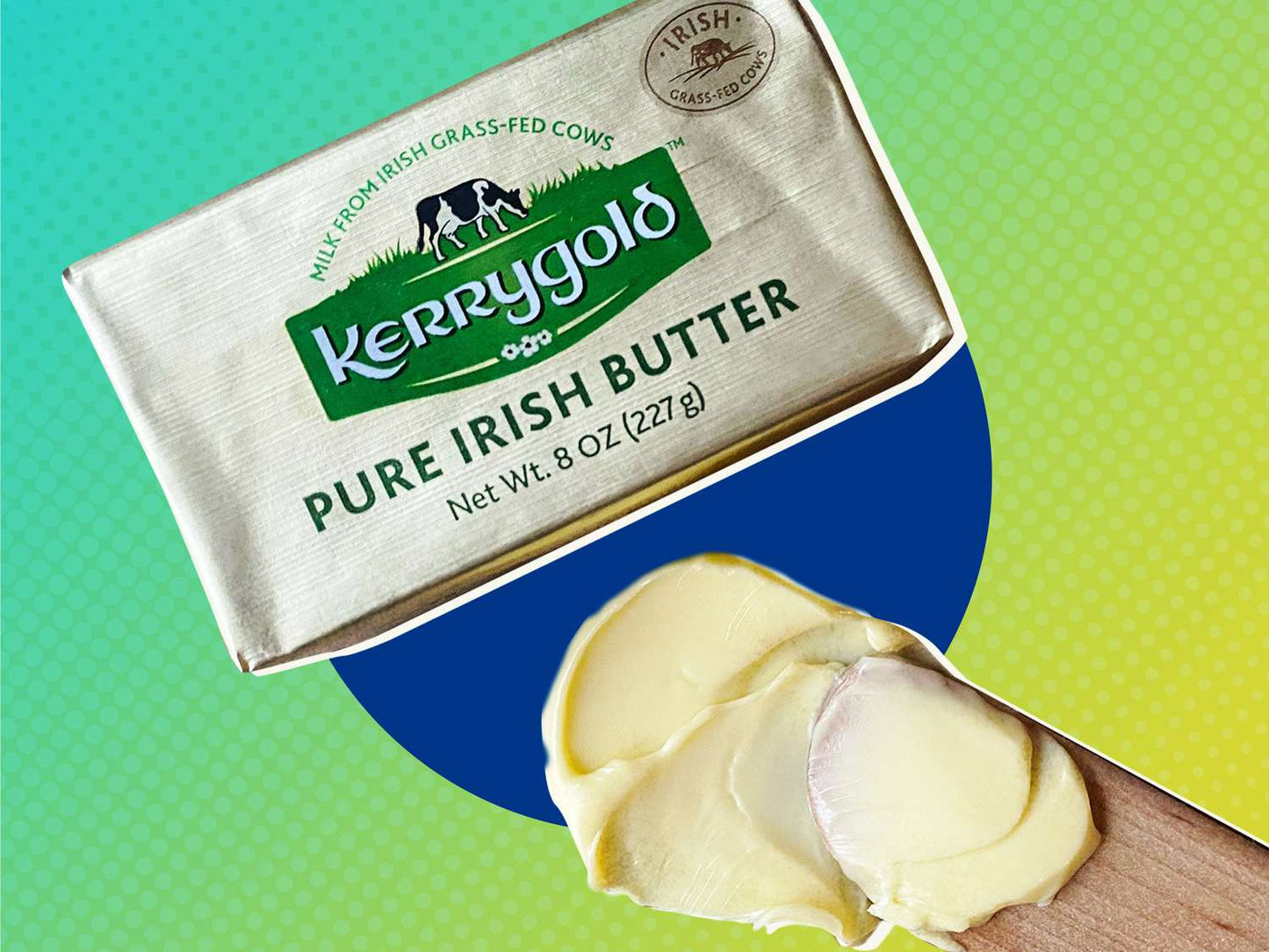 European Butter Variety Collection - Kerrygold Irish (8 oz), Rochefort Belgian (8.9 oz), Lescure French (8.9 oz), Collier's Wales