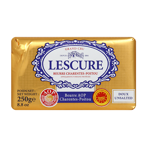 European Butter Variety Collection - Kerrygold Irish (8 oz), Rochefort Belgian (8.9 oz), Lescure French (8.9 oz), Collier's Wales
