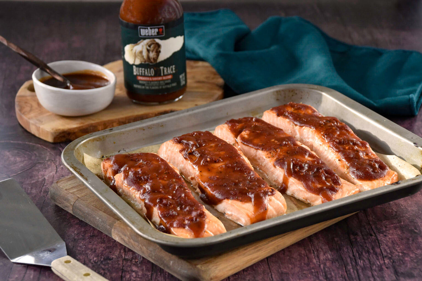 Bourbon Whiskey Flavored BBQ Sauce Variety - Pack of 3 - Southern Comfort, Fireball, and Buffalo Trace. BBQ Sauce Gift Set