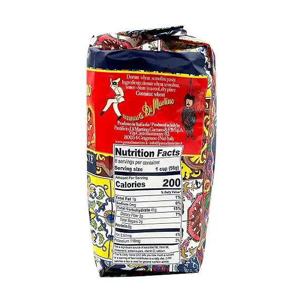 DI MARTINO Penne Mezzani Rigate Penne Pasta - 16 oz - Pack of 2