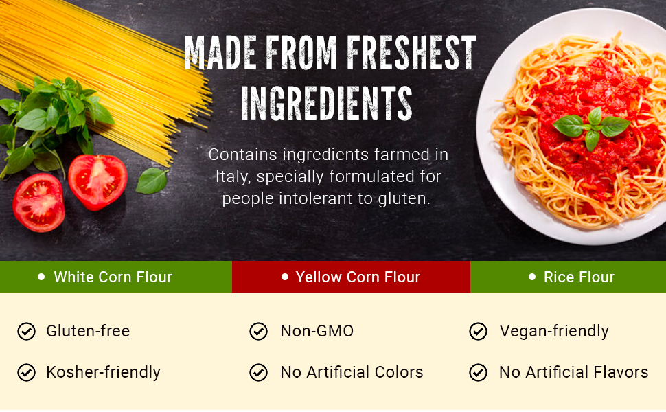 Sanniti Artisanal Gluten Free Pasta di Gragnano, Bucatini Pasta - Imported From Italy, Pack of 2