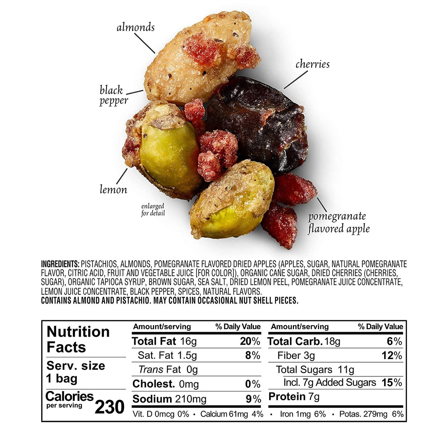 Sahale Snacks Glazed Mix Nut Blend Variety Pack, 1.5 oz - Grab & Go Bags - Four Different Dry-Roasted Deluxe Mixed Nuts Blends Included - Non-GMO Kosher & Certified Gluten Free Snacks - Pack of 12