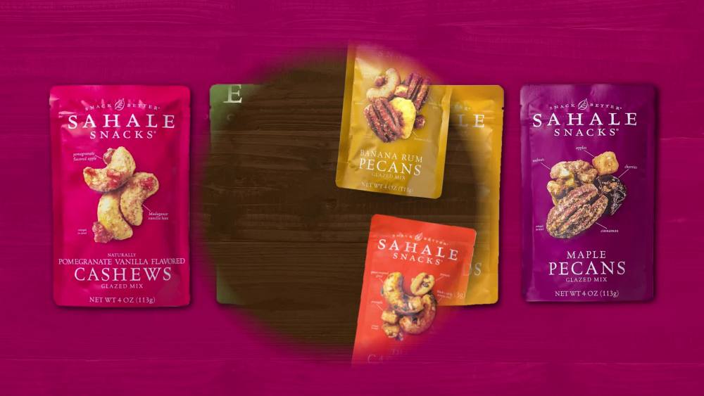Sahale Snacks Glazed Mix Nut Blend Variety Pack, 1.5 oz - Grab & Go Bags - Four Different Dry-Roasted Deluxe Mixed Nuts Blends Included - Non-GMO Kosher & Certified Gluten Free Snacks - Pack of 12