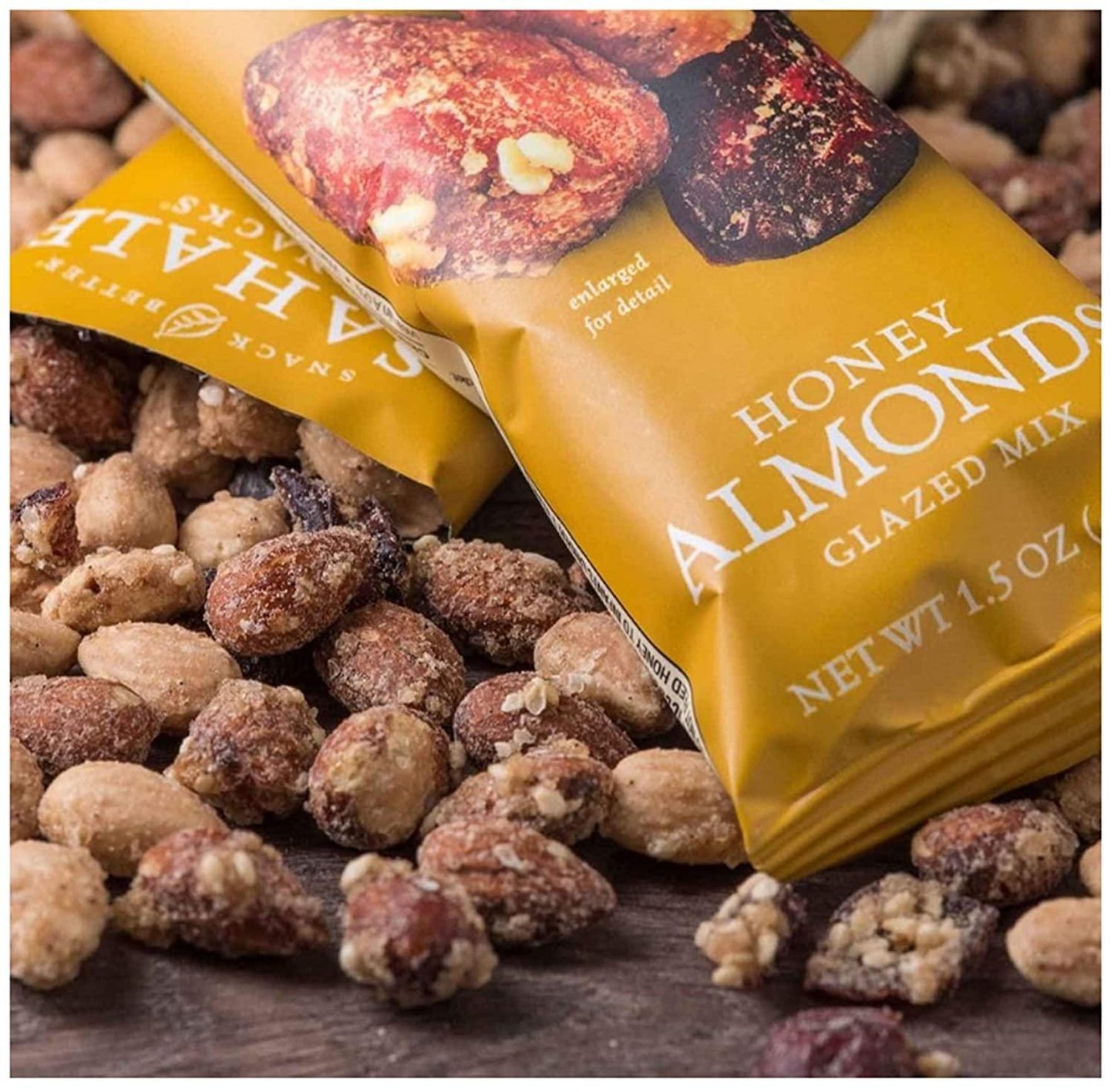 Sahale Snacks Glazed Nut Mix Variety Pack, 4 oz - Non-GMO Kosher & Certified Gluten Free Snacks - Pack of 6