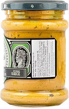 Bornibus Mustard with Herbs de Provence Dipping Sauce, 8.82oz - Gourmet Condiment - French Mustard - Pack of 2