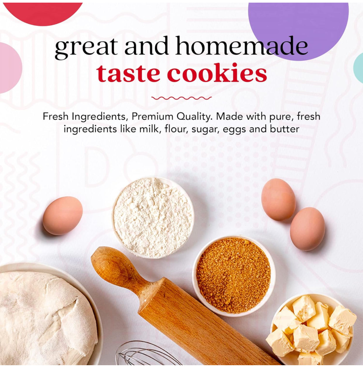 David's Cookies Preformed Frozen Cookie Dough Oatmeal Raisin - includes 80