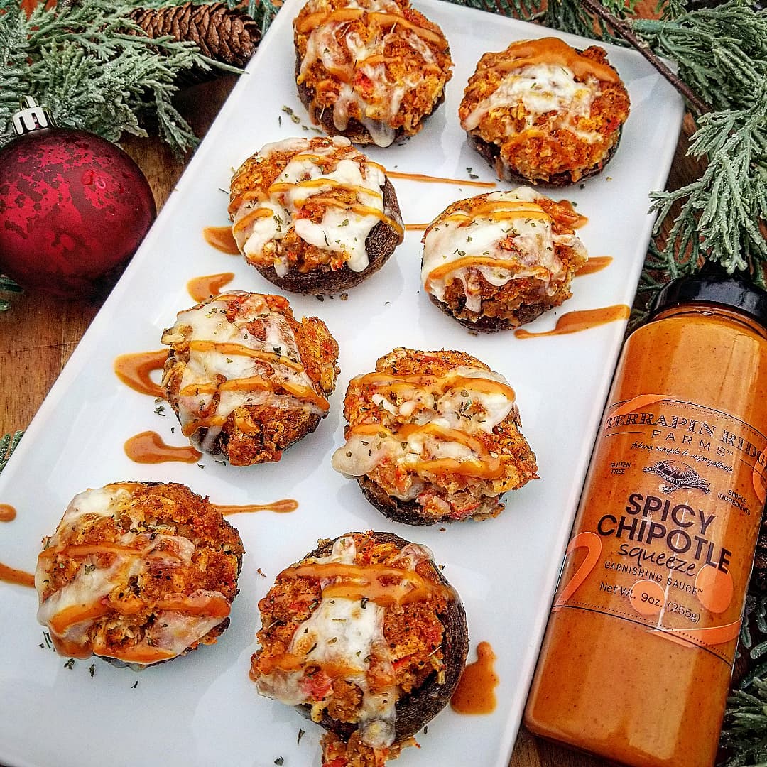 Terrapin Ridge Farms Squeeze Me Baby Sampler Set – One Each of Buffalo Ranch, Bacon Aioli, and Spicy Chipotle Garnishing - Three 7.75 oz Bottles - Pack of 3 Squeeze Bottles