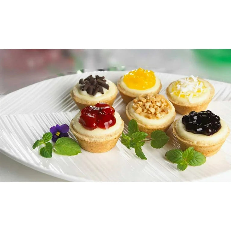 Gourmet Mini Restauranic Assorted Cheesecake - 60/Case