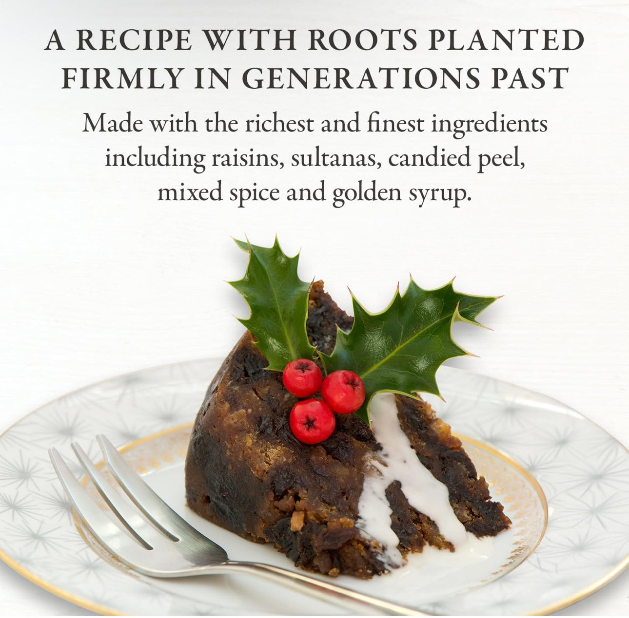 Walker’s Rich Fruit Pudding – 7 oz Plum Pudding for Christmas - Pack of 6