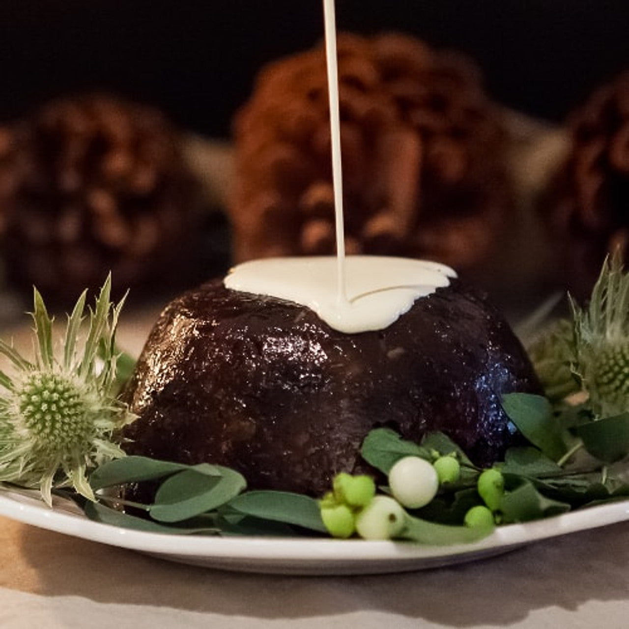 Walker’s Rich Fruit Pudding – 7 oz Plum Pudding for Christmas - Pack of 6