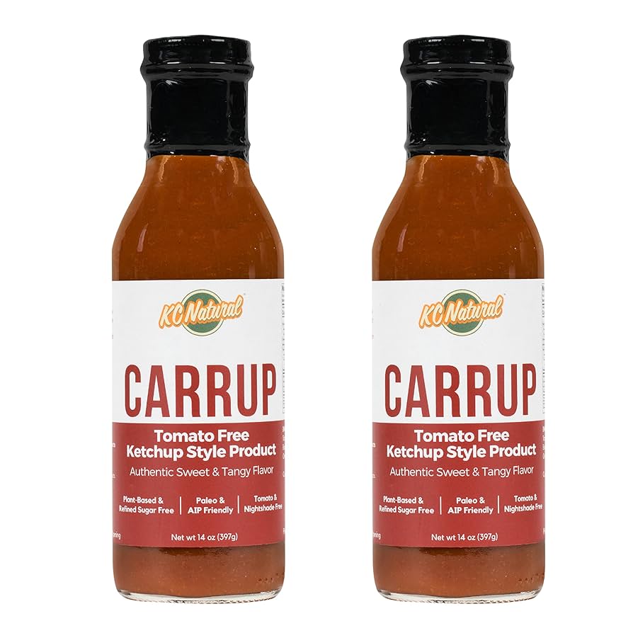 KC Natural - Carrup - No Tomato Ketchup - Paleo AIP Friendly - 14 oz - Pack of 2