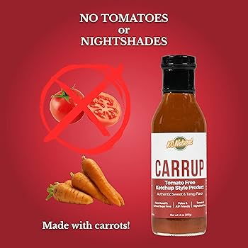 KC Natural - Carrup - No Tomato Ketchup - Paleo AIP Friendly - 14 oz - Pack of 2