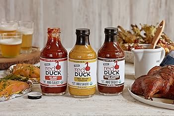Red Duck Sweet Mustard Peppercorn Organic BBQ Sauce