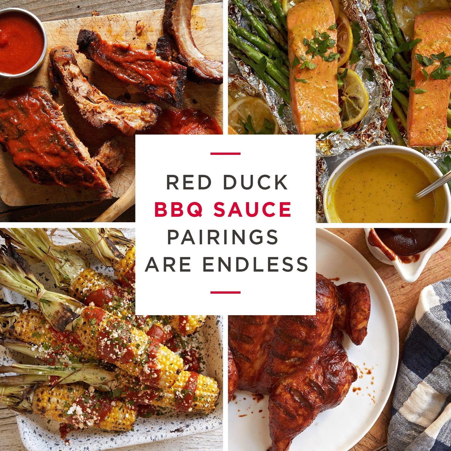 Red Duck Sweet Mustard Peppercorn Organic BBQ Sauce