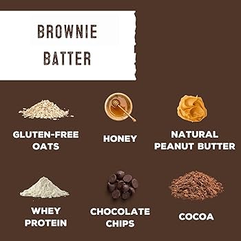 simplyFUEL Chocolate Brownie Batter Protein Ball - Whole Food Balls with Probiotics - 8g Protein Snack - Gluten Free Energy Balls - Pack of 3