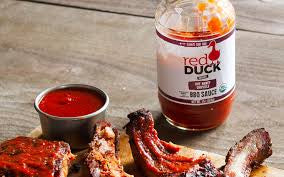 Red Duck Hot Honey Chipotle Organic BBQ Sauce - Gluten Free