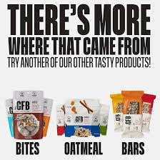 The GFB Gluten Free Protein Cookie Bites Nut Free Variety Pack – Super Tasty Allergen Friendly Fudge Brownie, Cookie Dough & Birthday Cake Vegan Protein Bites, 4 oz - Pack of 6