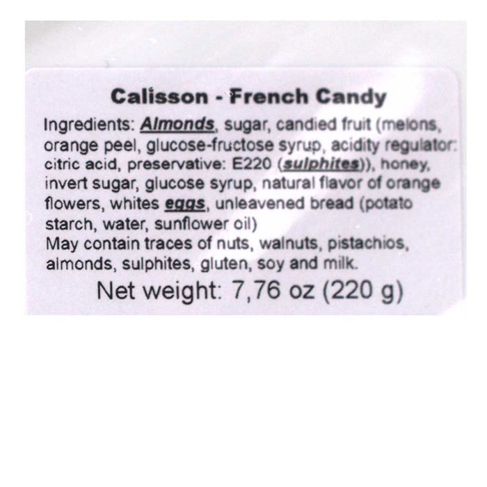 Maffren Canteperdrix Calissons from Provence,Candy Box - 18 pieces