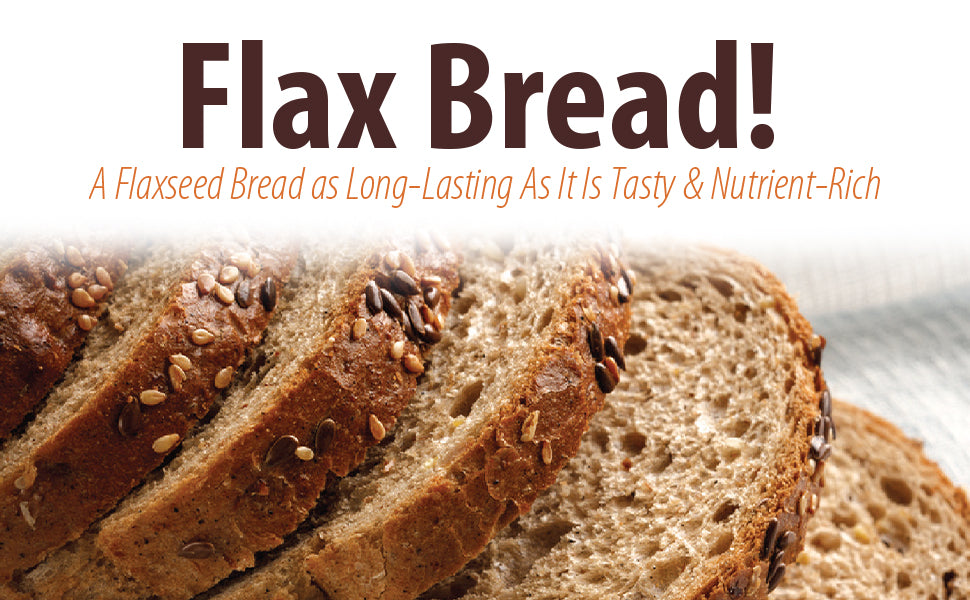 Shibolim FlaxSeed Bread - Pack of 2 - Keto Friendly, Vegan